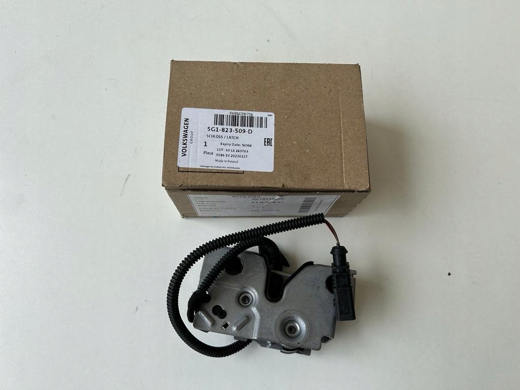 фото №1, Vw passat b8 golf vii замок капот 5g1823509 d