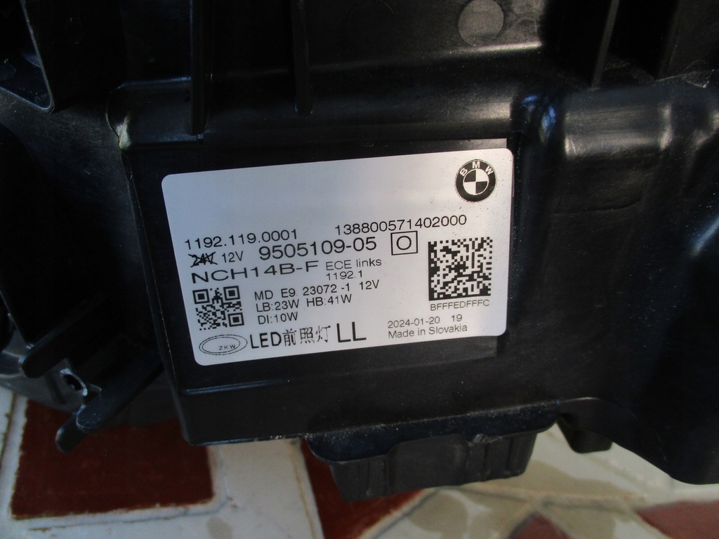 фото №8, Лампа левая bmw 4 g22 g23 g26 full led shadow 9505109-05