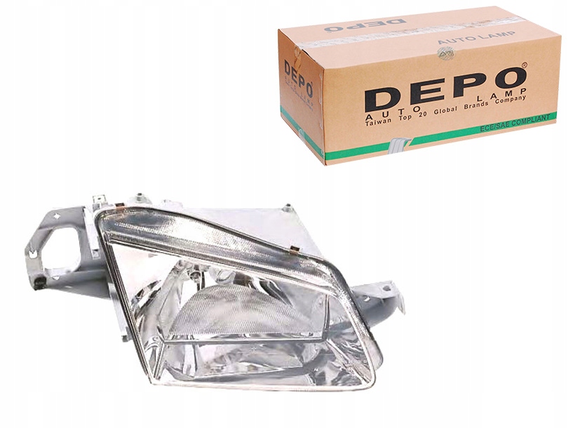 Купити Depo фара h4 електричний колір вкладиш: srebr