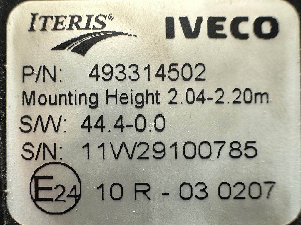 фото №6, Камера ассистент поперечина движения iveco stralis hi-way 493314502