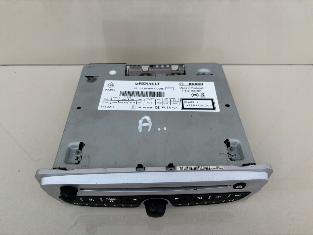 фото №3, Renault scenic megane iii радио 281159638r