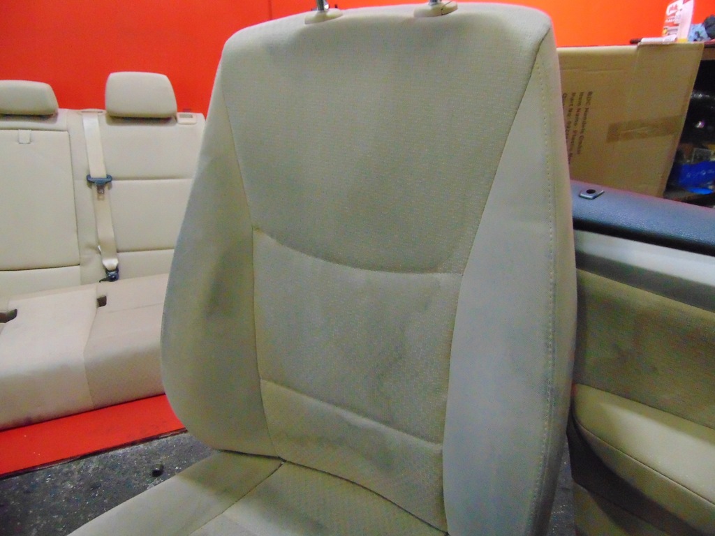 фото №9, Bmw x3 f25 сидіння сидіння заднє сидіння kremowe