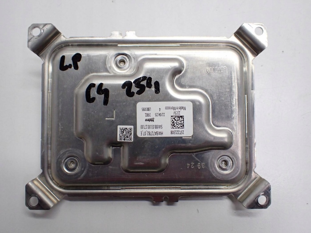 фото №1, Перетворювач модуль led lb83095 1st221308 ba72782 citroen c4 iii 25r