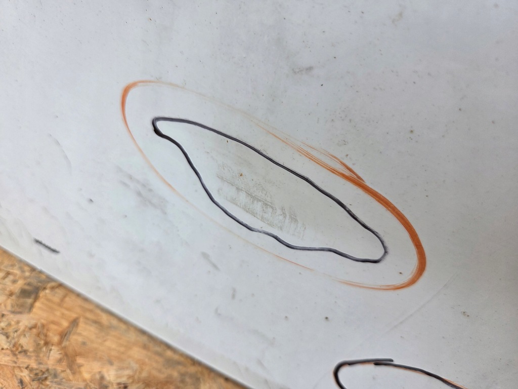 фото №10, Крышка багажника дверь задняя правое створка ford transit tourneo custom i h1 2012-2023