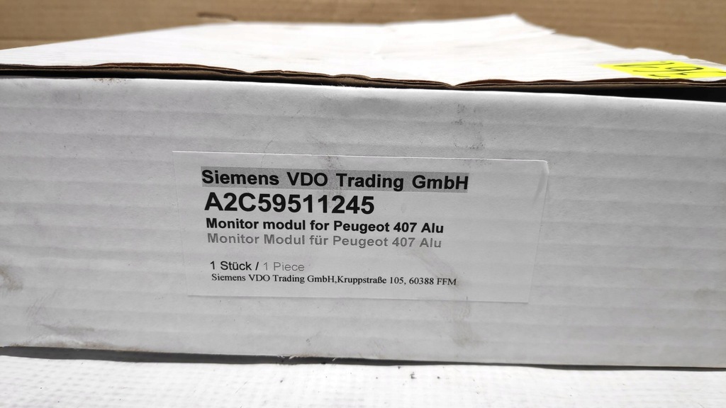 фото №10, Дисплей екран peugeot 407 a2c59511245