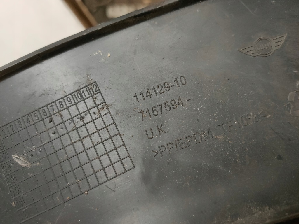 фото №6, Молдинг крила ліва задня cooper r56 114129