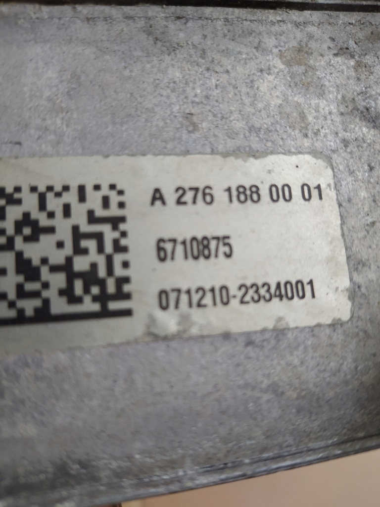 фото №1, Радіатор оливи mercedes 3.5 cgi a2761880001