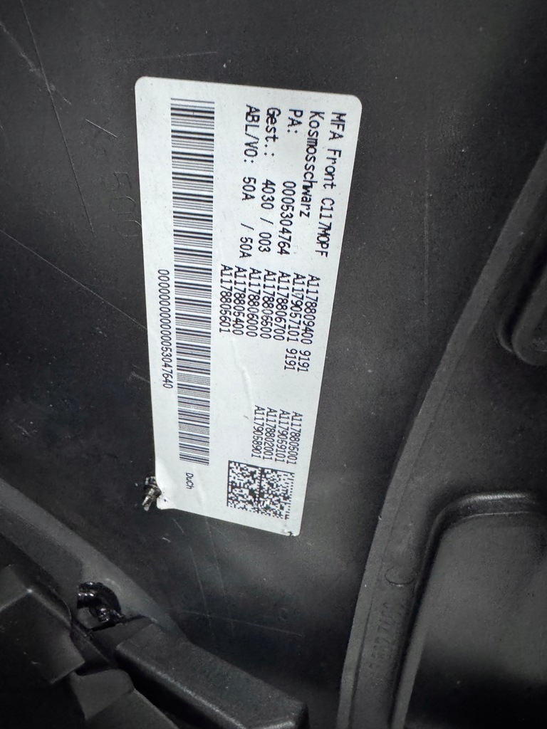 фото №7, Mercedes cla 45 amg c117 w117 a117 бампер перед передний