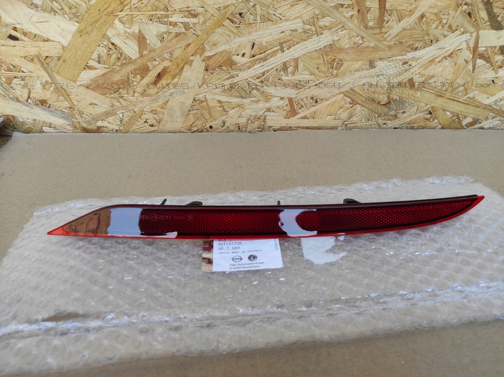 фото №1, Відбивач бампера задня лівий opel astra k hb