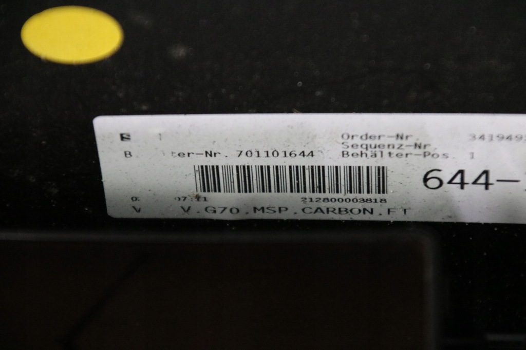 фото №13, Bmw 7 g70 i7 m-pakiet kompletny бампер перед передний 416 carbonschwarz