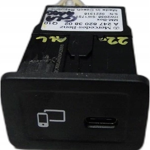 фото №1, A2478203802 роз'єм port usb mercedes gla w247