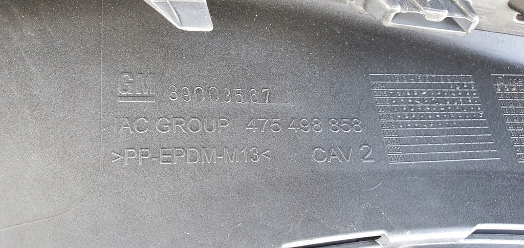 фото №13, Opel corsa e 2015- бампер перед оригинал c175