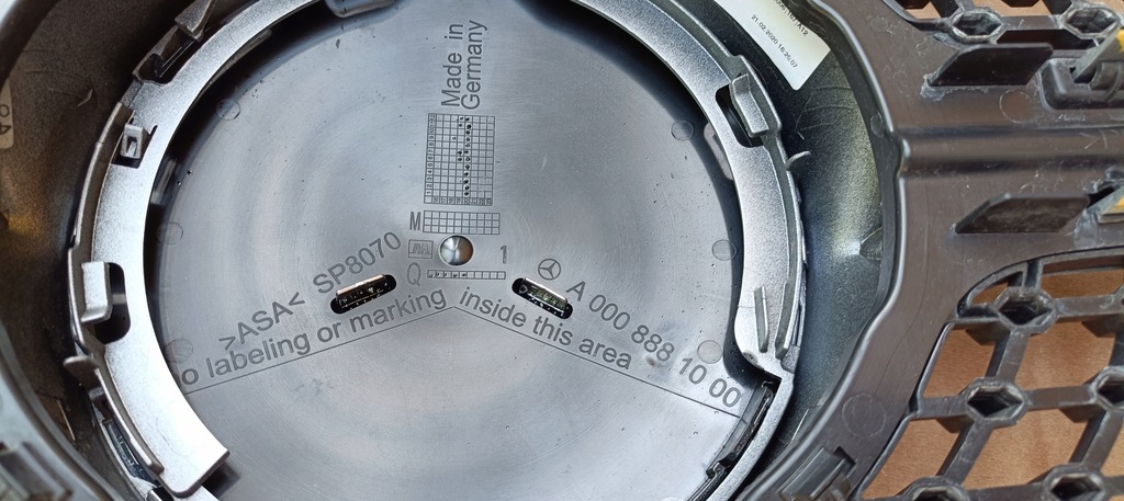 фото №14, Mercedes c-klasa w205 решітка радіатора решітка радіатора diamant lift