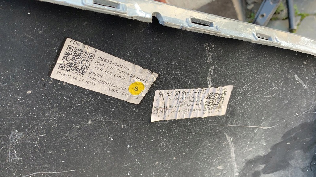 фото №6, Hyundai i30 2017- бампер задня задній