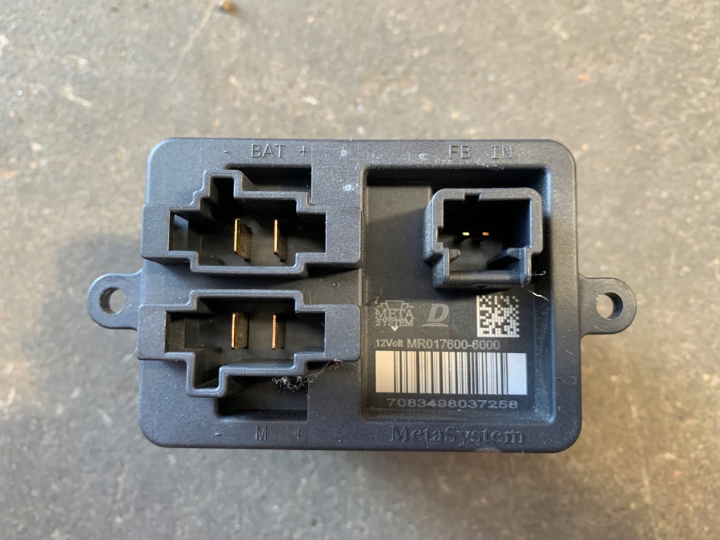 фото №1, Renault clio iv резистор вентилятор mr017600-6000