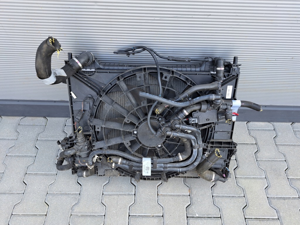 фото №13, Jaguar xe pas перед радиатор усилитель балка 2.0d комплект