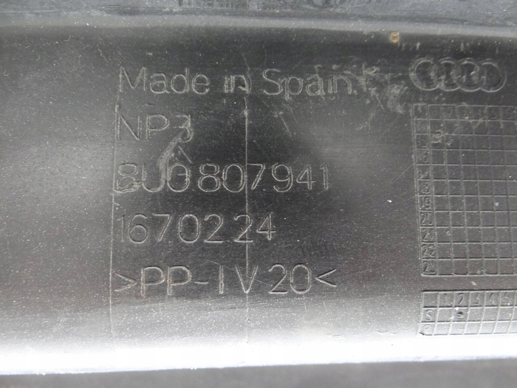 фото №15, Audi q3 8u lift s-line бампер задний задняя 8u0807521as 8u0807941 11.2014+