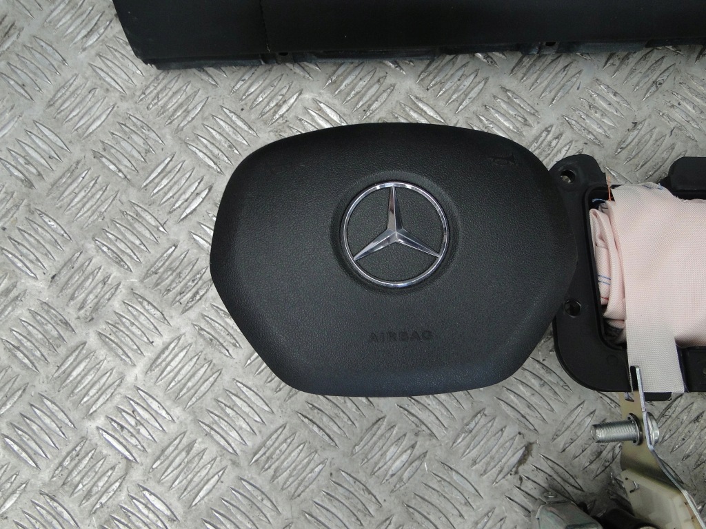 фото №10, Приборная панель консоль кожа подушка безопасности ремни mercedes gls w166 x166 usa 2017 a1666800487