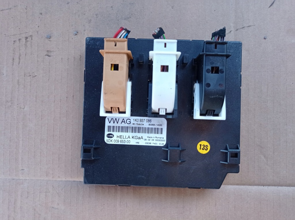 фото №1, Vw golf vi модуль комфорта bcm 1k0807044ak