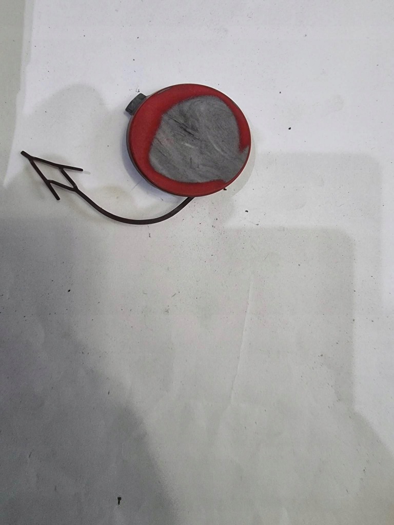 фото №1, Skoda fabia iii - заглушка фаркоп бампера перед