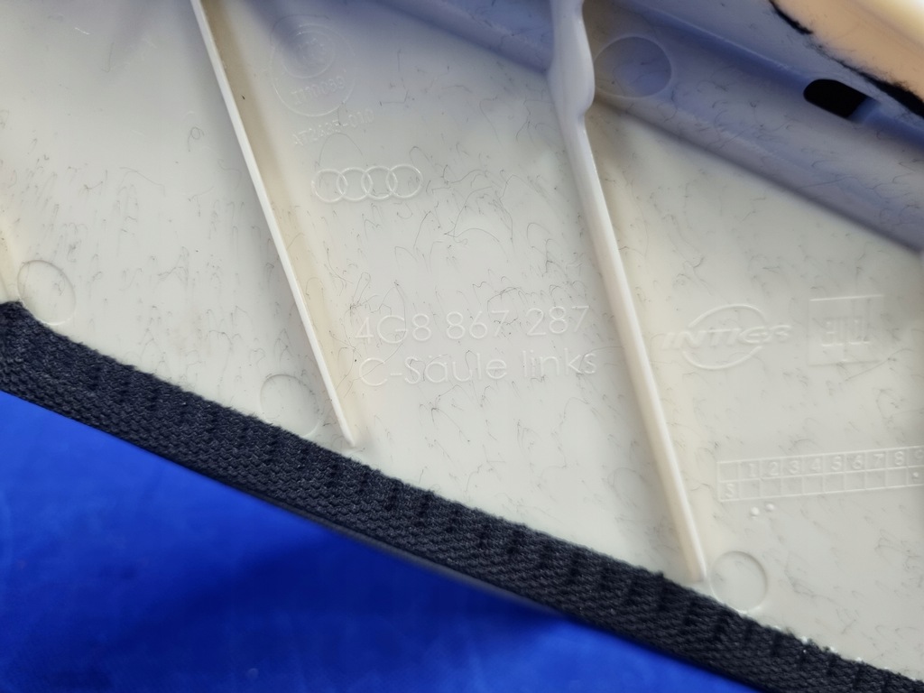 фото №8, Audi a7 c7 захист оббивка обшивка стійка c оригінал 4g8867287