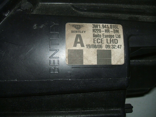 фото №8, Bentley continental gt flying spur ксенон bixenon лампа ліва права