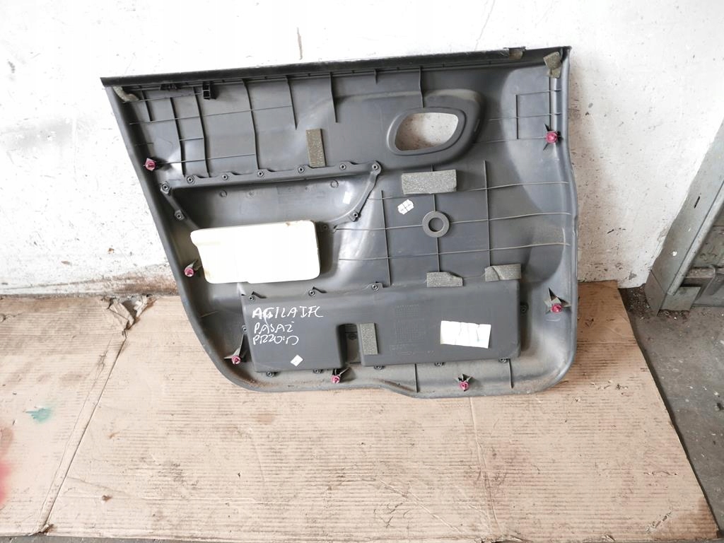 фото №6, Оббивка обшивка двері правий перед opel agila a i