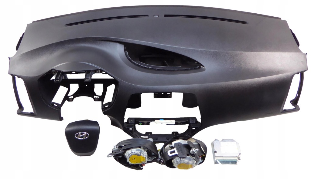 фото №1, Hyundai i20 i приборная панель консоль подушки безопасности ремни датчик