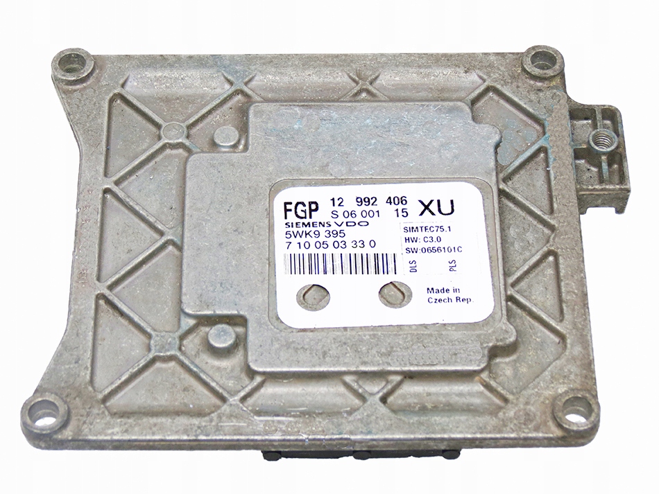 фото №1, Бортовий комп'ютер ecu zafira 1.8 12992406 xu fgp 5wk9395