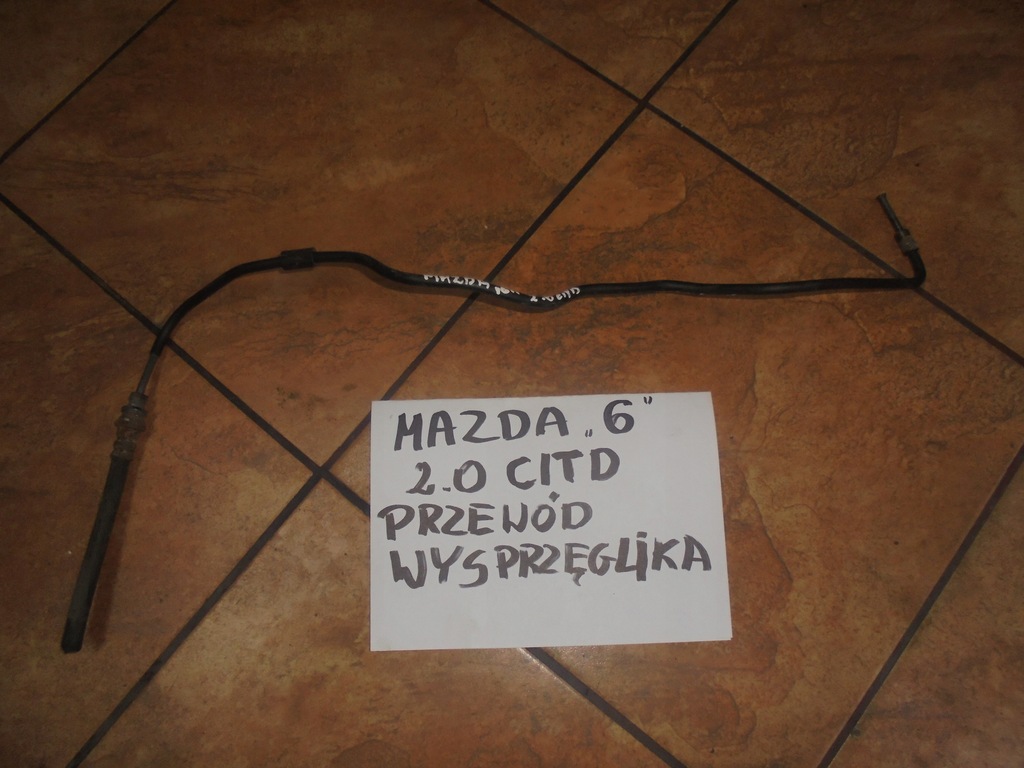 фото №1, Mazda 6 2.0citd шланг цилиндр сцепления