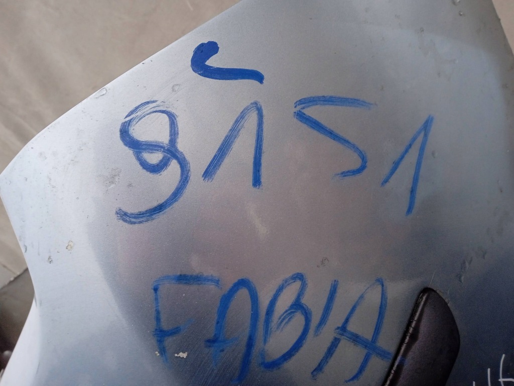 Бампер передний перед skoda fabia i 6y 9151 Недорого