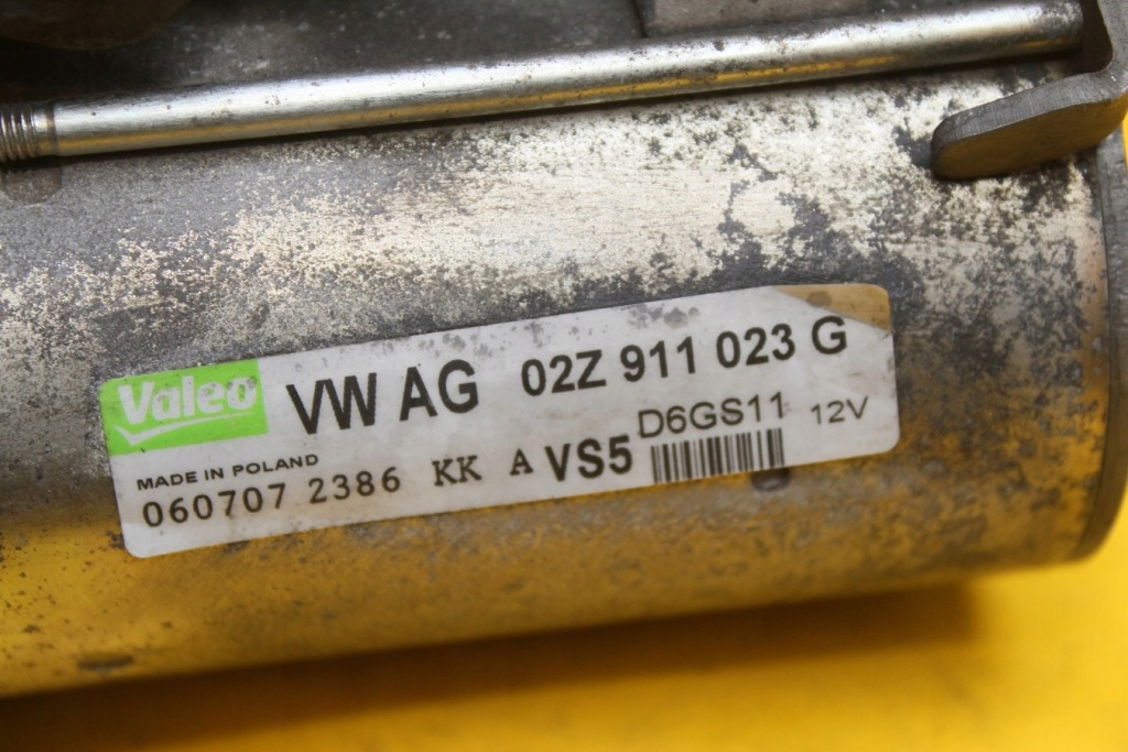 Стартер vw touran audi a3 1.4 tsi 02z911023g Недорого