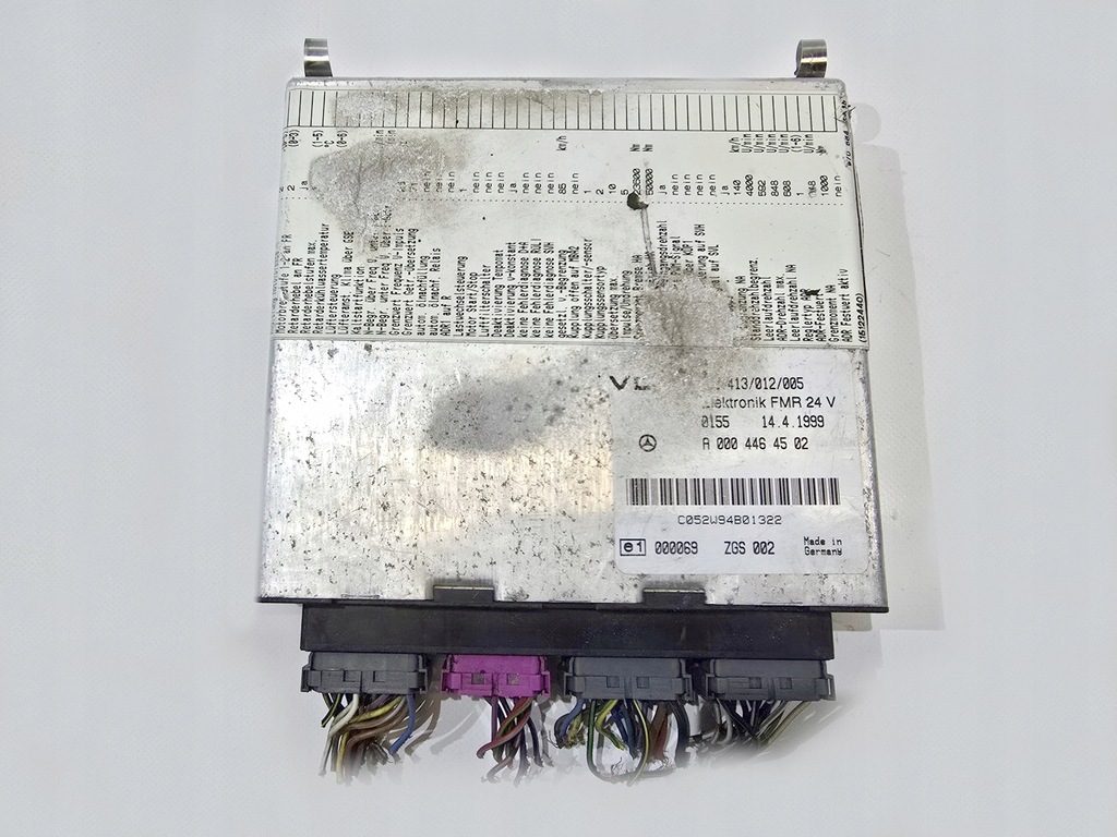 фото №1, Блок управления модуль fmr mercedes actros atego a0004464502