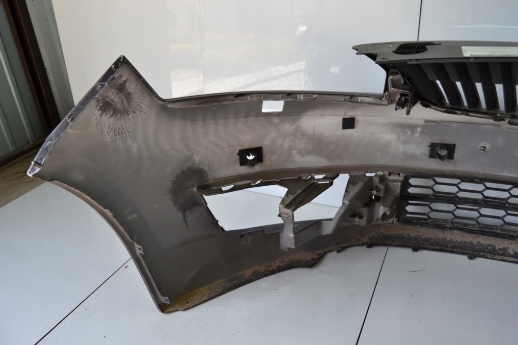 фото №6, Оригинальный бампер перед skoda rapid 12- 4xpdc/spryski