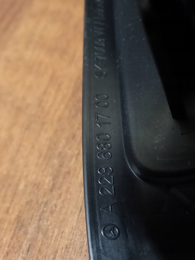 фото №4, Idealna накладка порог левая задняя mercedes w223 1