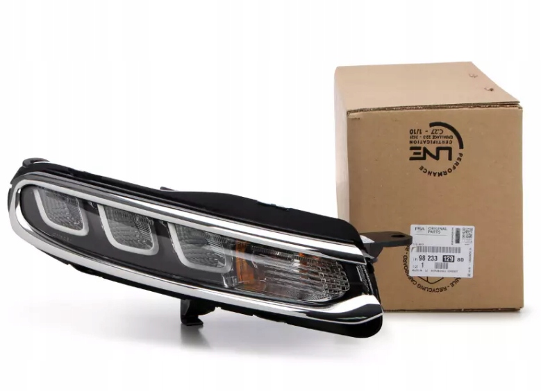 Фонарь  к движение dziennej led правое citroen c3 оригинальный номер 9823312980 Оригинал