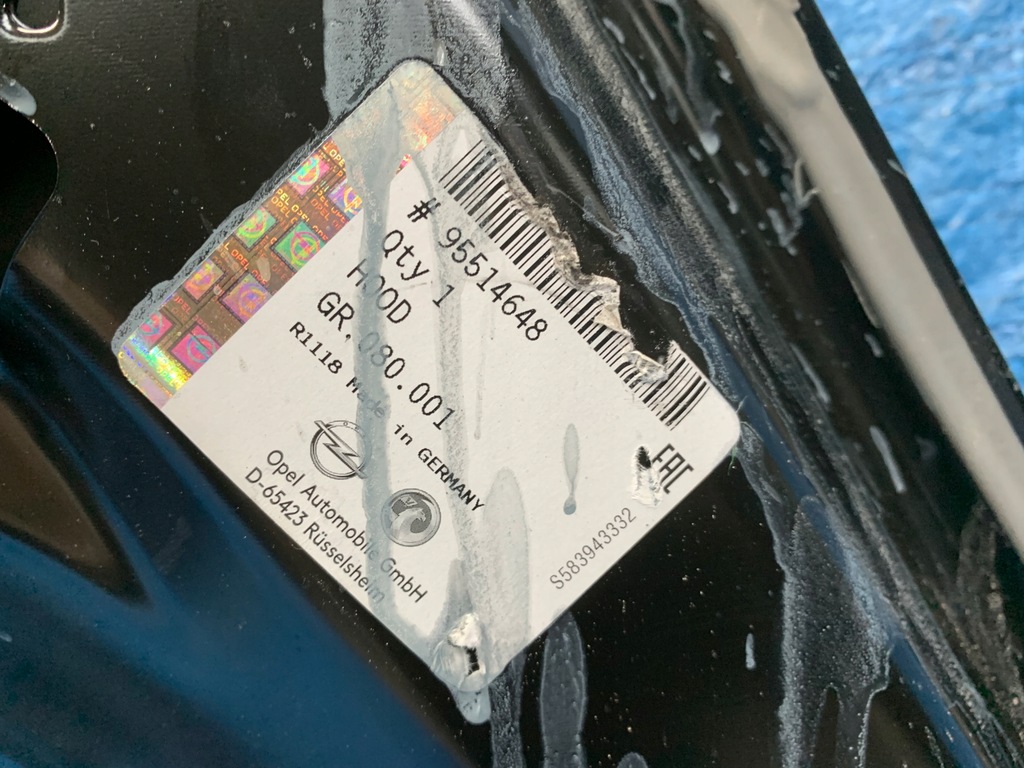 фото №5, Opel meriva b капот