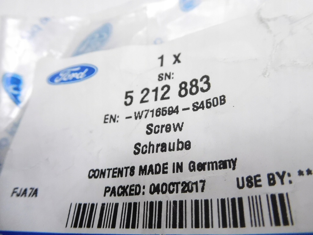 фото №6, Болт m5x15mm дверь ford fusion оригинальный номер 5212883