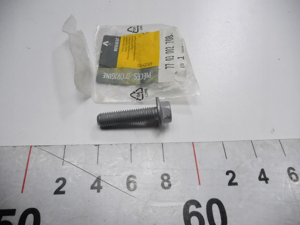 фото №7, Болт renault master ii оригинальный номер 7703002708