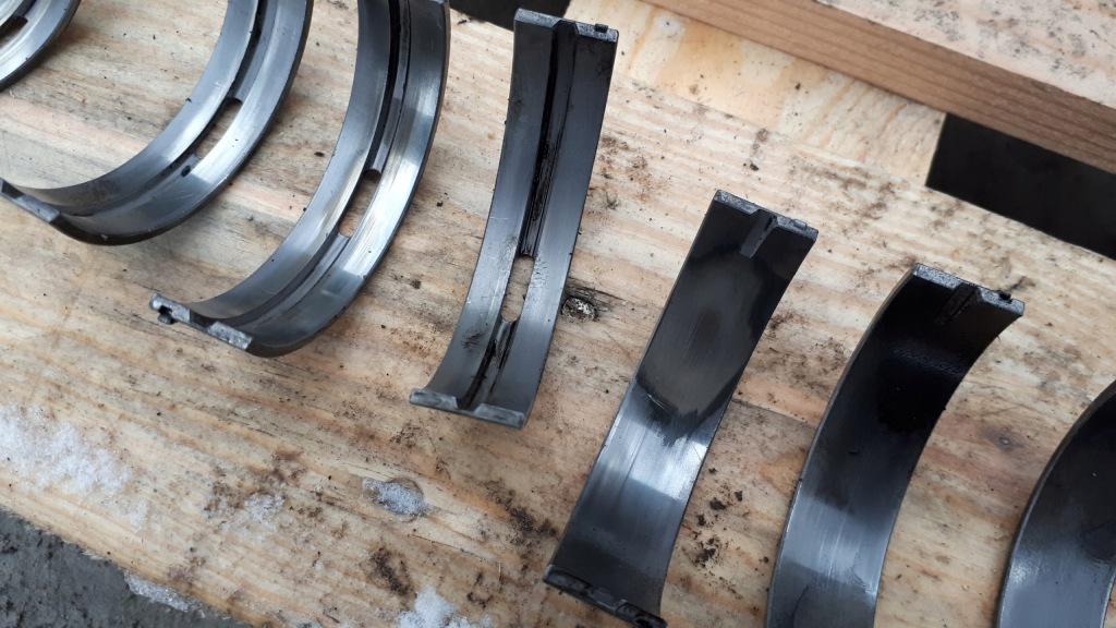 A5 8t a4 b8 wał коленчатый вкладыши 3.0 tdi 059101ah Оригинал