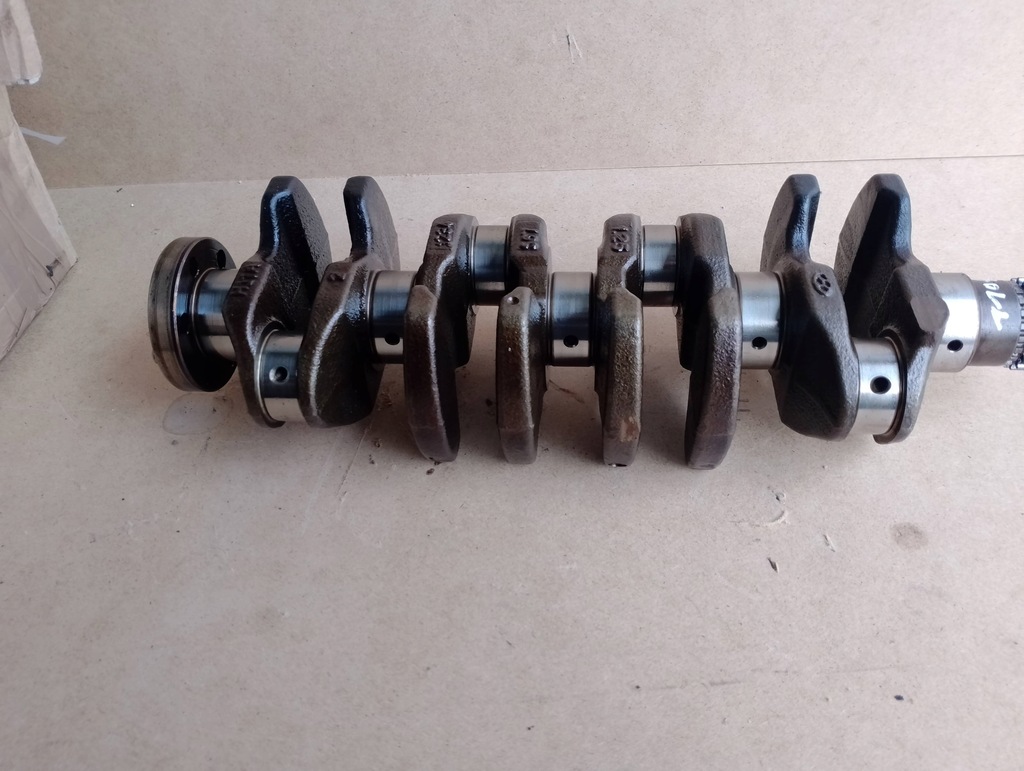 фото №5, Wał колінчастий hyundai i10 i20 kia rio 1,2 16v g4la bez змінних faz