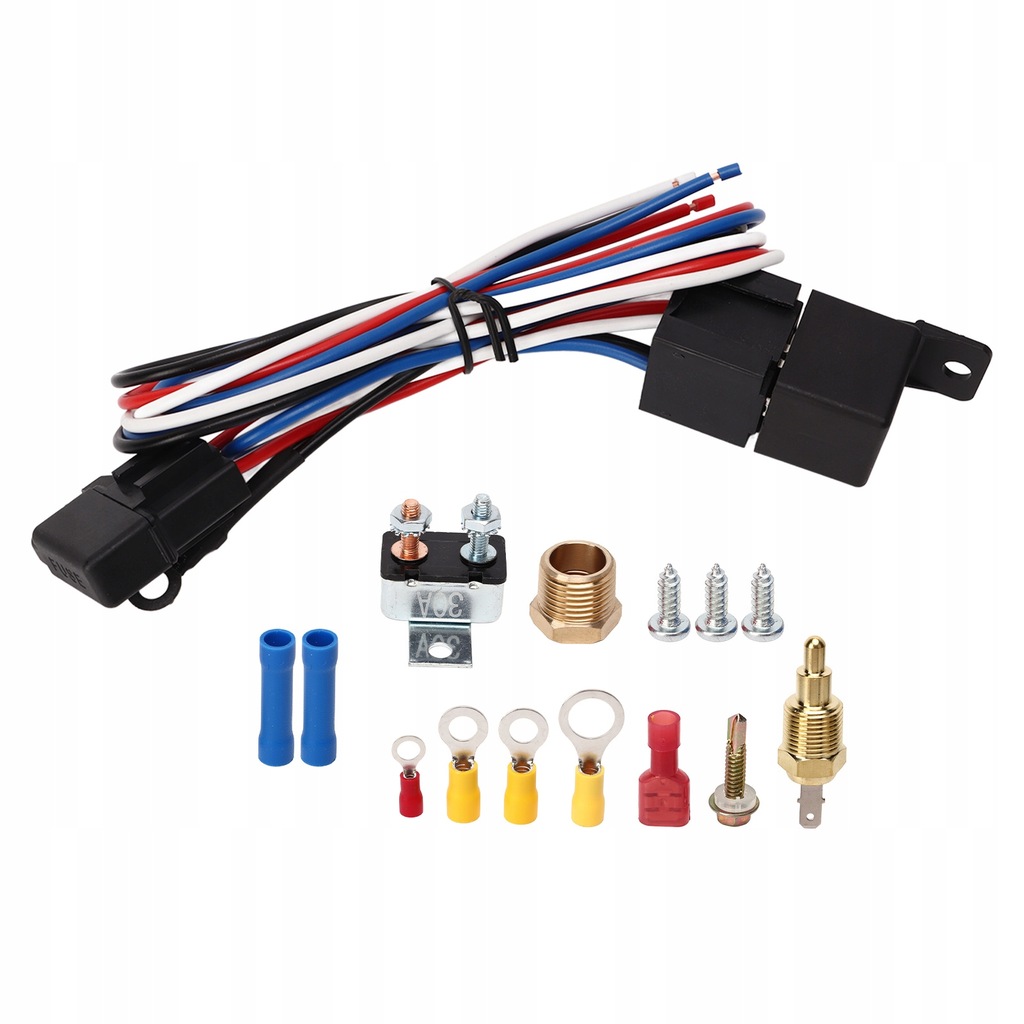 фото №10, 12v электрический вентилятор радиатора реле