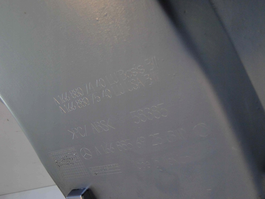 фото №11, Mercedes gl x166 166 лист хром диффузор 63 amg