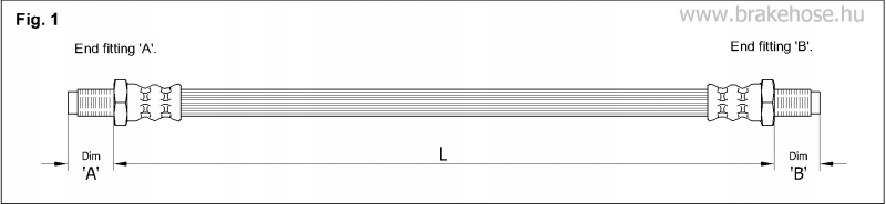 Купити Шланг шланг гальмівний ft0016 toyota