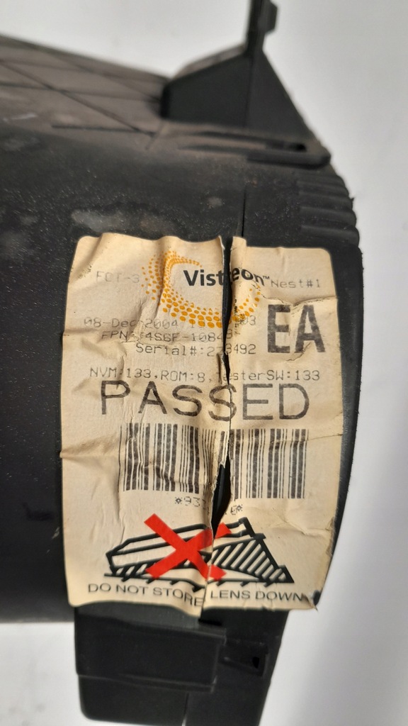 фото №7, Блок управления двигателя ford оригинальный номер 4s61-12a650-jc