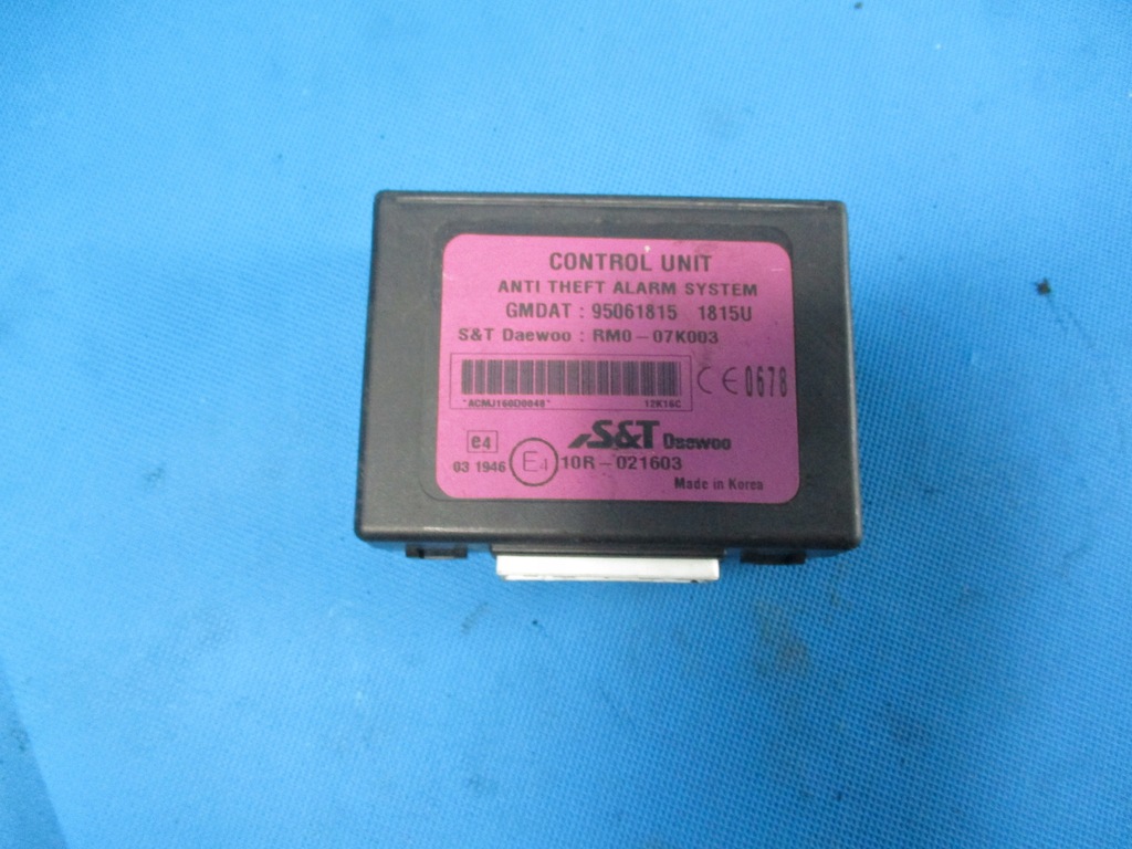 фото №1, Alarm модуль chevrolet spark 95061815