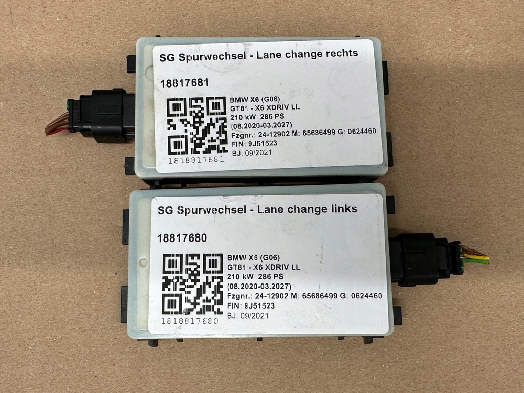 фото №3, Bmw g60 g70 g05 g06 g07 ассистент поперечина движения радар 5a45179