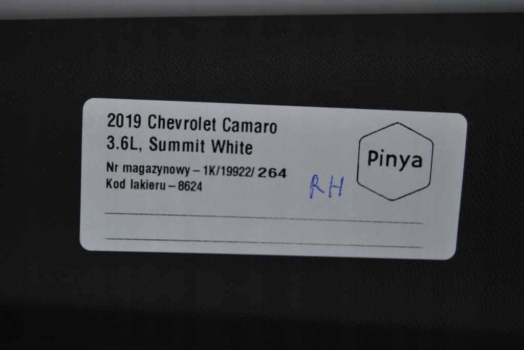 фото №10, Обшивка двері правий оббивка chevrolet camaro 16+