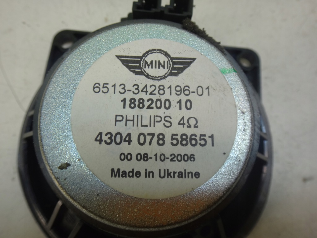 Динамик дверь mini r55 r56 r57 r58 r59 Оригинал