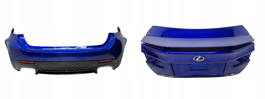 фото №1, Lexus rc rcf 5.0 8x1 бампер задний pdc крышка багажника спойлер задняя балка задняя